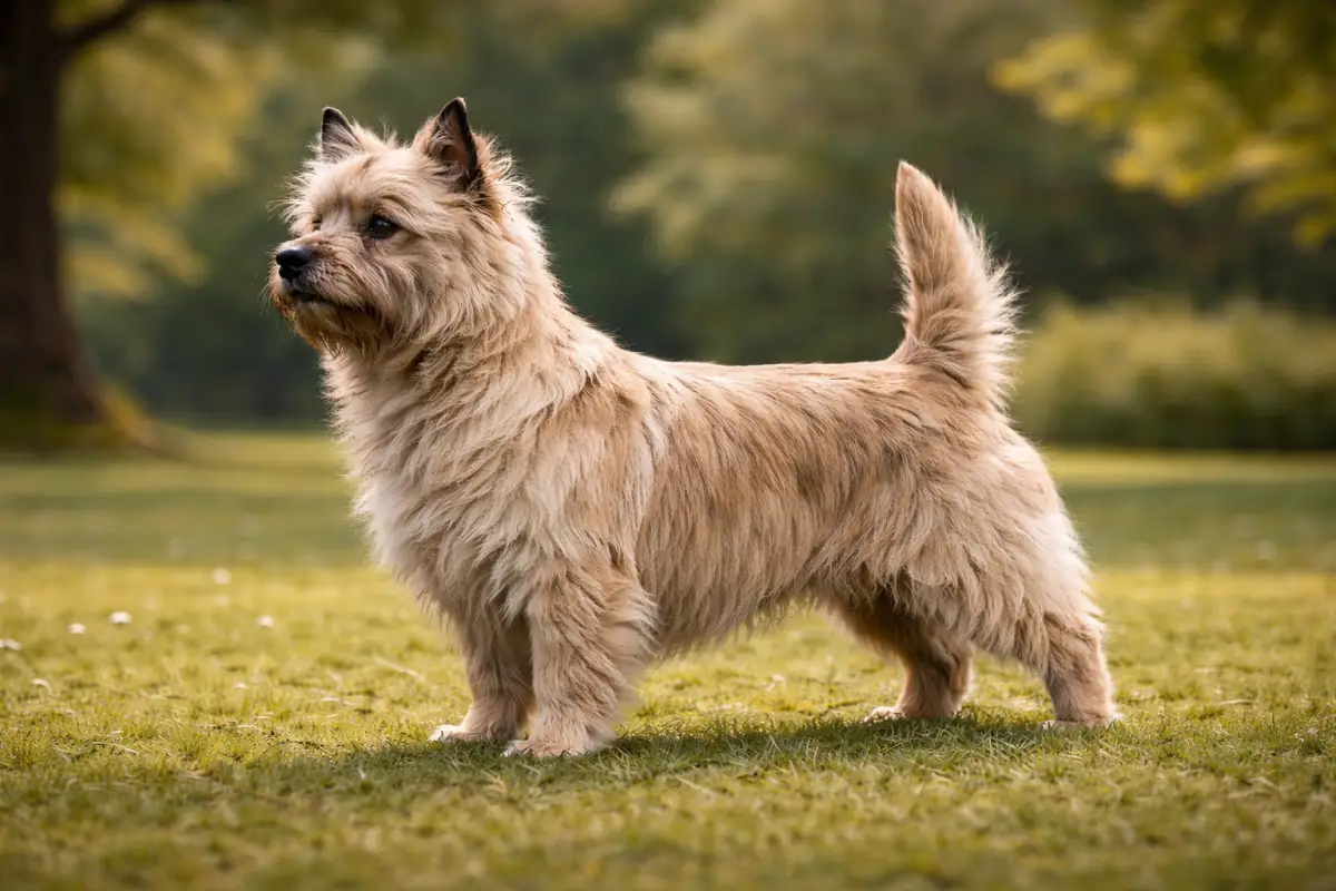 Cairn Terrier im Freien Cairn Terrier im Freien