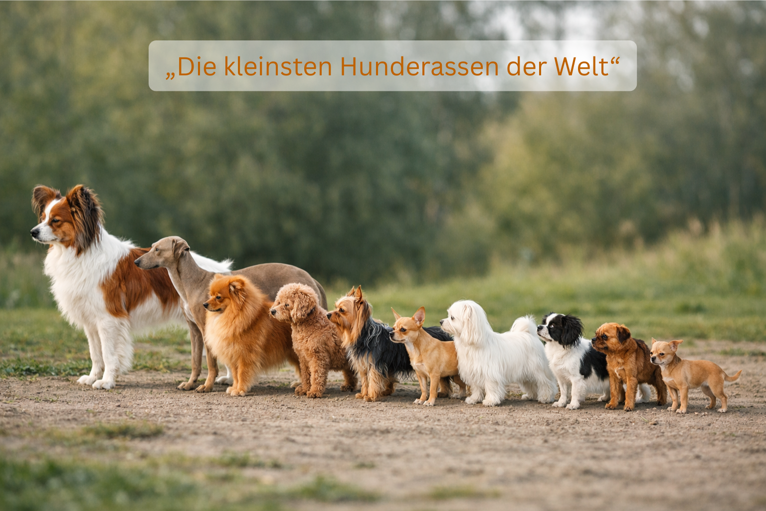 Die kleinsten Hunderassen der Welt