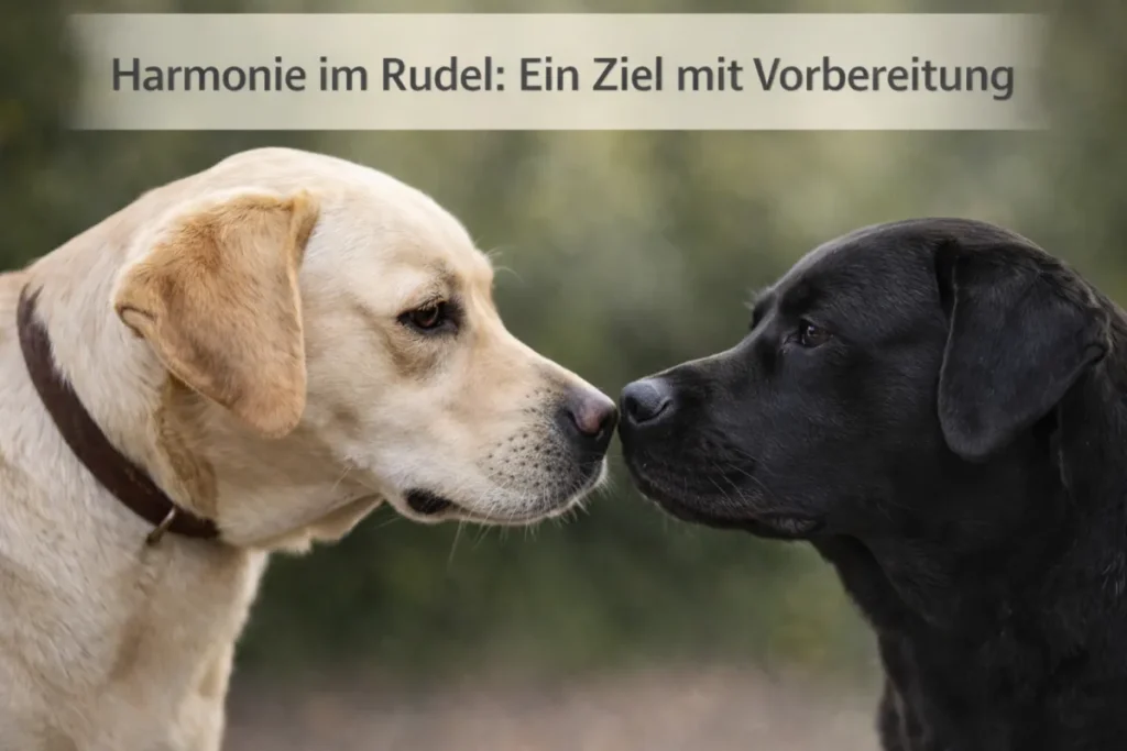 Harmonie im Rudel: Ein Ziel mit Vorbereitung Harmonie im Rudel: Ein Ziel mit Vorbereitung