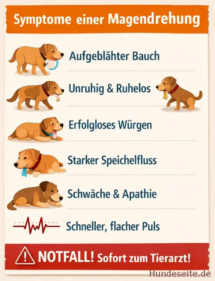 Symptome Magendrehung